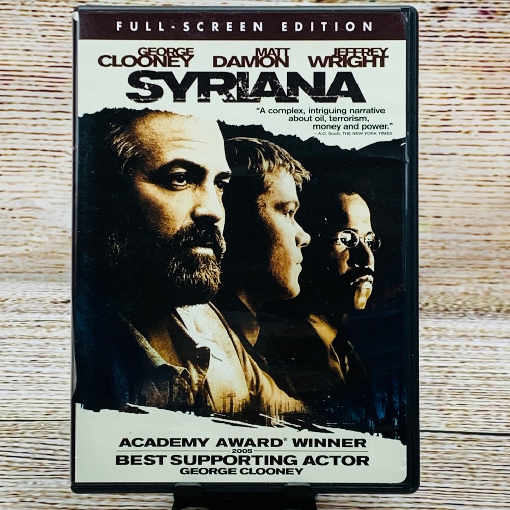 Syriana [2005 DVD Full Screen Edition]‎ Academy Award Winner George Clooney 2005